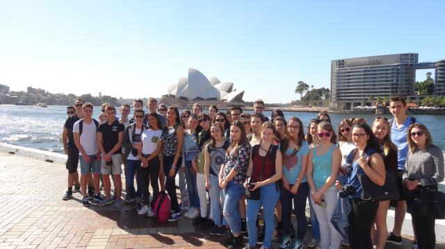 Les élèves à l'Aquinas College de Melbourne
