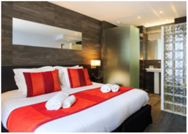 Une chambre du Best Western Plus Masséna Nice.