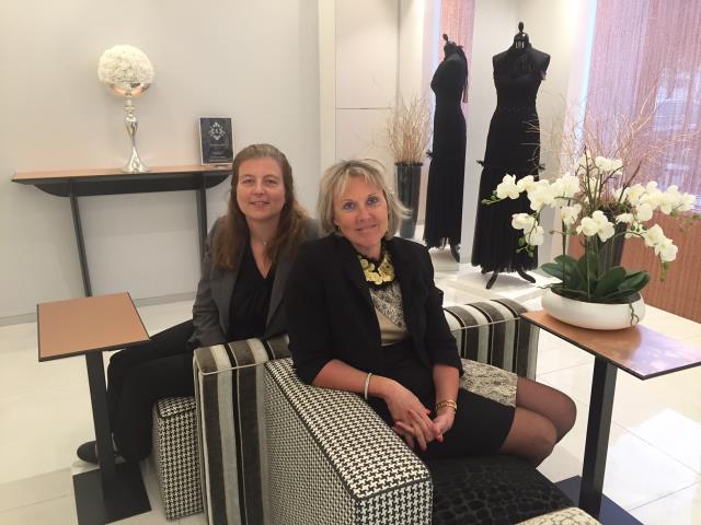 Anna Didoli et Sylvie Ribera