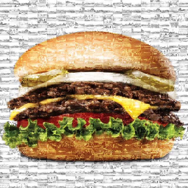 Le Steackburger Mosaic