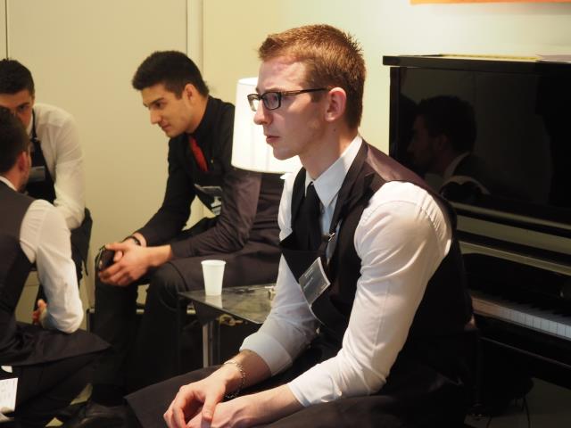 Avant chaque passage, la concentration est de mise.