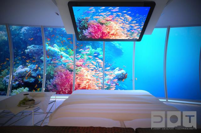 Un concept ou une architecture atypique (ici, le futur Water Discus Hotel à Dubaï) constitue un autre levier pour se différencier.