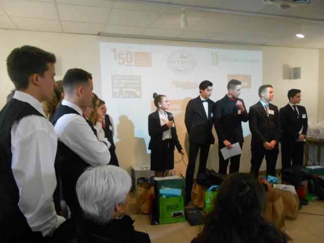 La remise des lots