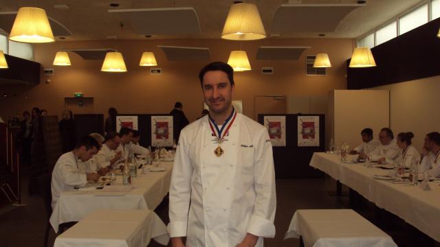 Philippe Mille, parrain du Trophée, chef 2 étoiles et MOF 2011 au Domaine de Crayères