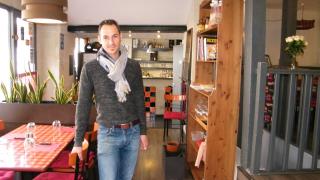 Romain Crouet patron de Franchy's burger