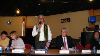 Jean-Marie Gervais à l'AG de l'Umih 37