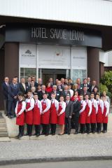 Organisateurs et candidats du 6e trophée Thonon Chateldon.