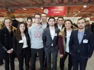 Ils sont en BTS à Jean Drouant et ont été jury au sein du Concours Général Agricole 2016.