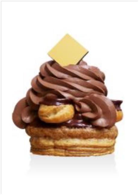 Le saint-honoré Carrément chocolat.