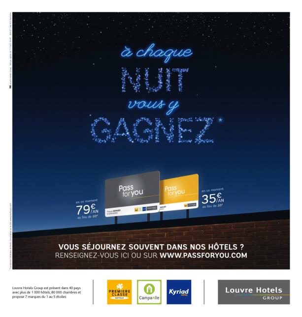 La campagne de promotion de Pass For You.