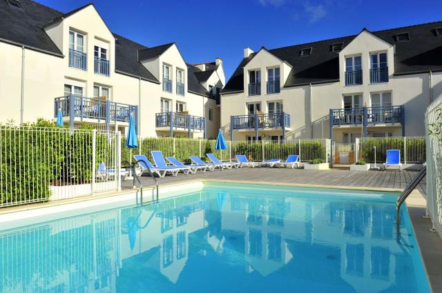 An Douar à Audierne, une résidence de 50 appartements classée 3 étoiles située dans le Finistère.