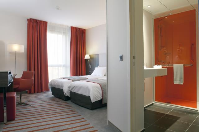 Une chambre du Park Inn de Lille (59).