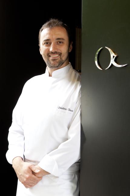 Le chef Frédéric Duca qui nourrit de belles ambitions avec sa cuisine aux accents méditerranéens.