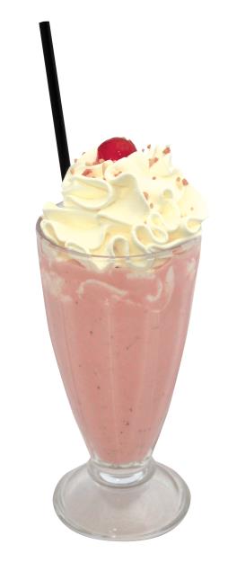 Milk-shake praline-rose.