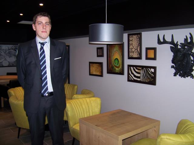 Romain Deneau est le directeur de cet appart-hôtel spécialisé sur le segment affaires et séminaires