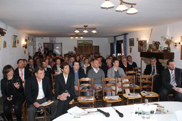 L'assemblée générale de l'Umih Pays Basque s'est tenue au restaurant Achafla Baïta à Ascain
