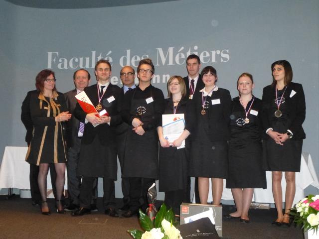 Les lauréats du concours Master In Service