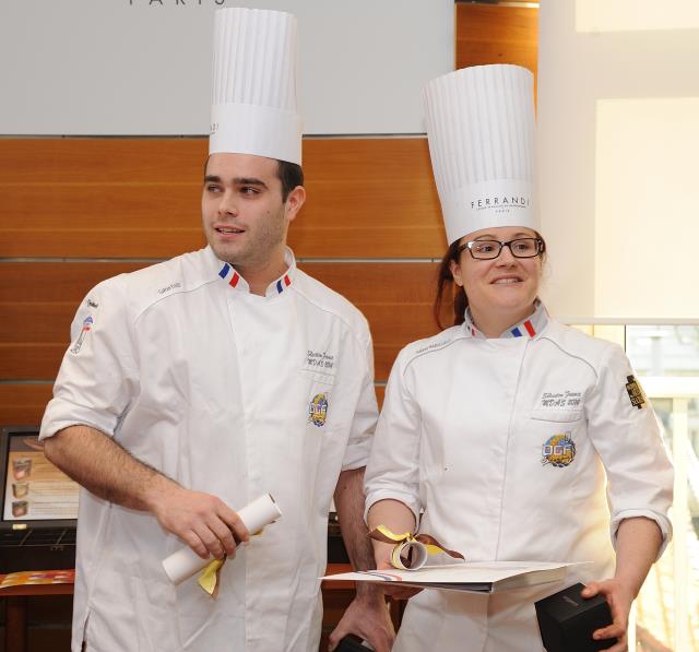 Gaëtan Fiard et Hélène Maingueux, le binôme qui va représenter la France au prochain Mondial des Arts Sucrés