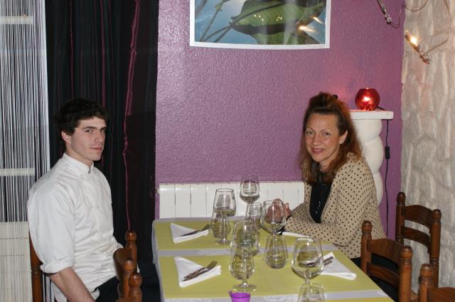 Michèle Boué-Sardeluc et son nouveau chef, Jonathan Martinez