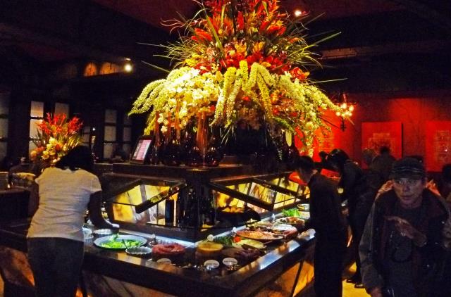 un salad bar extravagant