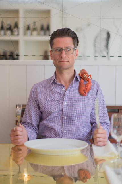 Mathieu Mercier, créateur du Lobster Bar à Paris