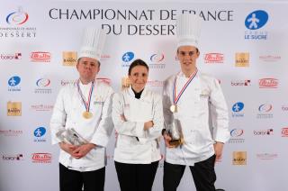 Philippe Le Deuc, lauréat du Championnat de France du dessert 2012 dans la catégorie...