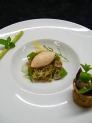 Les produits de la mer sont l'une des principales sources d'inspiration de Ludovic Le Forestier,...