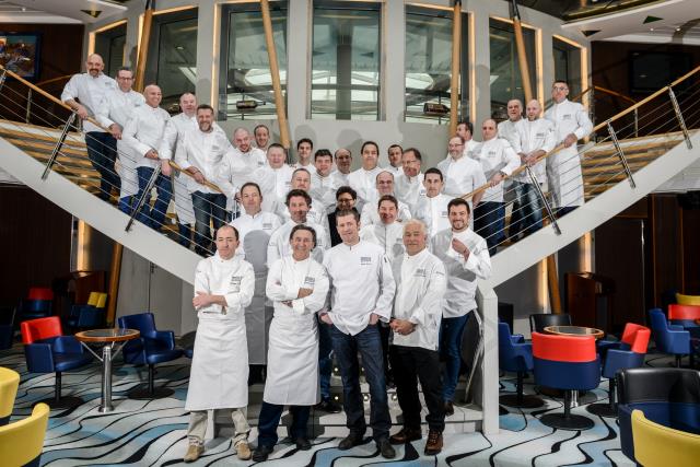 Les chefs de Tables et Saveurs de Bretagne réunis à Saint-Malo pour le 25ème anniversaire de l'association.