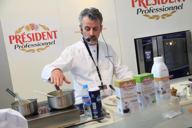 Mathieu Viannay explique les multiples utilisations et qualités des crèmes supérieures  Président Professionnel;