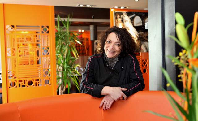 Sabine Bijasson vit sa passion de la cuisine au W, le nouvel établissement nîmois.