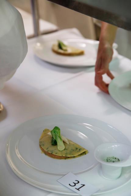 Une crêpe soufflée.