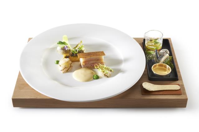 3 - Bocuse de bronze : Suède - assiette poisson