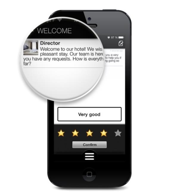 L'application permet de créer un contact direct avec le client