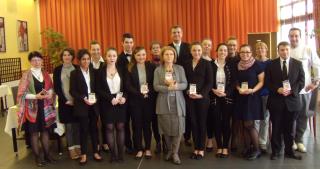 Le 4 février, les jeunes du lycée Valery Larbaud à Cusset (03), fiers d'avoir réalisé un menu...