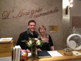 Thierry Chouin et son épouse, Mika, tiennent depuis 10 ans le restaurant L'Araignée Gourmande. Leur...