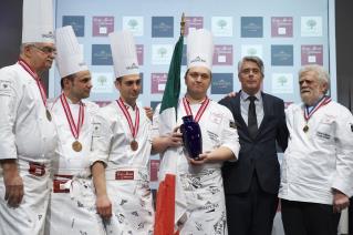 Le podium : l'Italie.