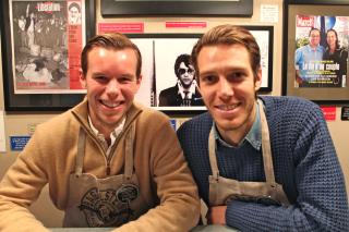 Les footballeurs professionnels William Stanger et Simon Pouplin ont misé sur la restauration...