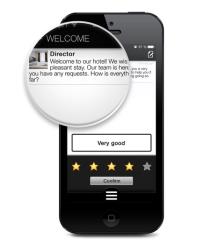 L'application permet de créer un contact direct avec le client