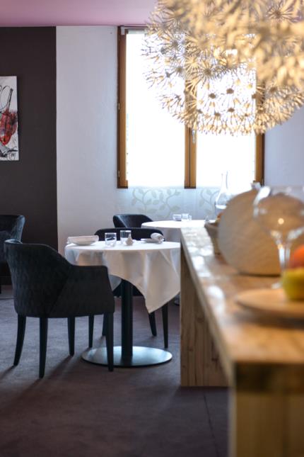 A l'instar de l'accueil, la salle de l'Auberge Tiegezh a été entièrement refaite.