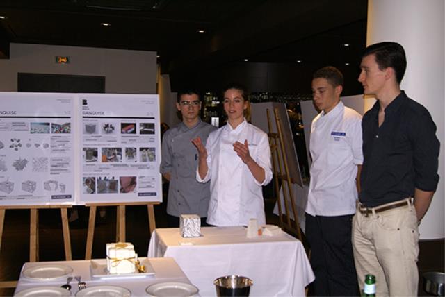 Orphée Fouano, Marine Matéos, Aymeric Vulcain et Yan Pronier.