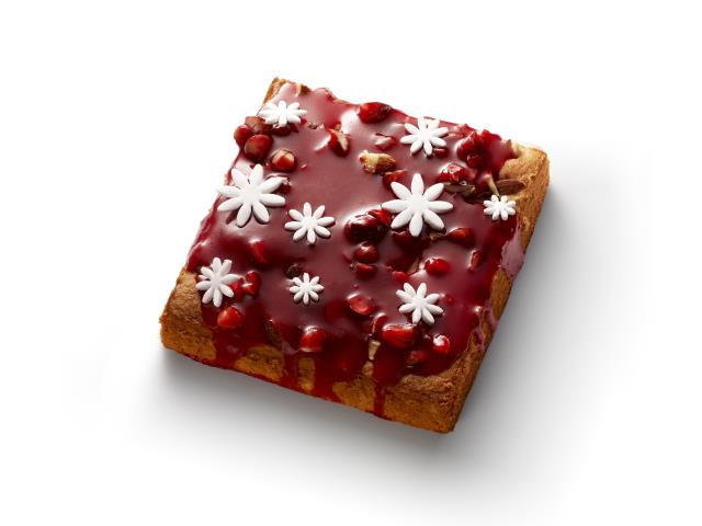 Le gâteau de voyage amande-praline rose : le Valentinois.
