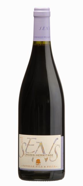 Crozes-Hermitages, cuvée Sens, du Domaine Fayolle fils et fille.