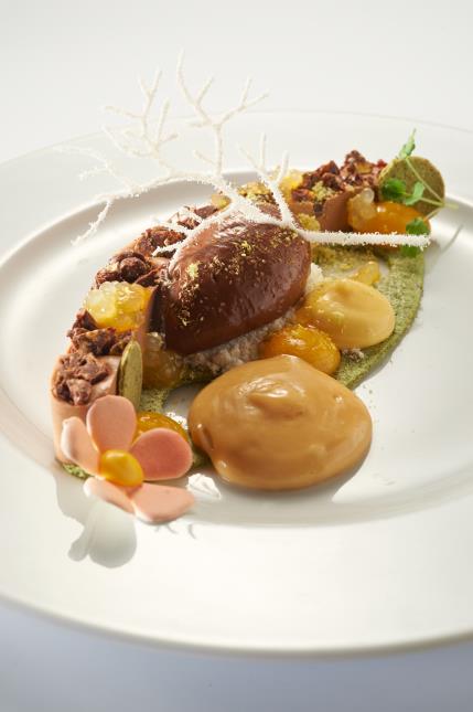Dessert à l'assiette : Suède