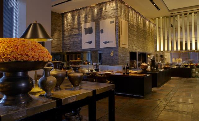 La salle du The Restaurant.