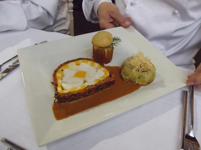 L'assiette du vainqueur.
