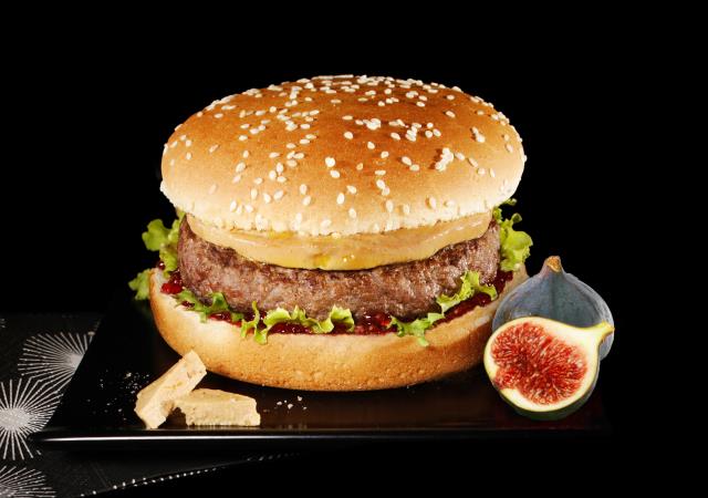 Burger foie gras