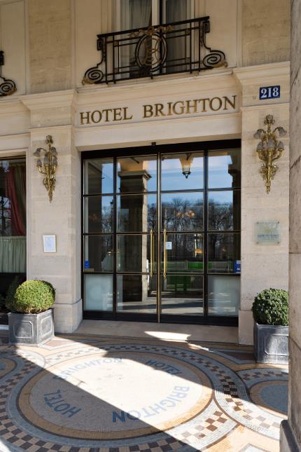 L'Hôtel Brighton à Paris (Ier), membre du réseau Esprit de France.
