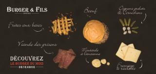 Un nouveau burger sort chaque mois.