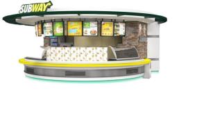 Le 500e point de vente, situé à Nantes (44), arbore le nouveau format de Subway (à l'origine...