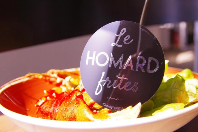 Le Homard Frites popularise le crustacé.